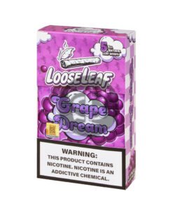 Loose Leaf Grape Dream wraps, 8 packs of 5